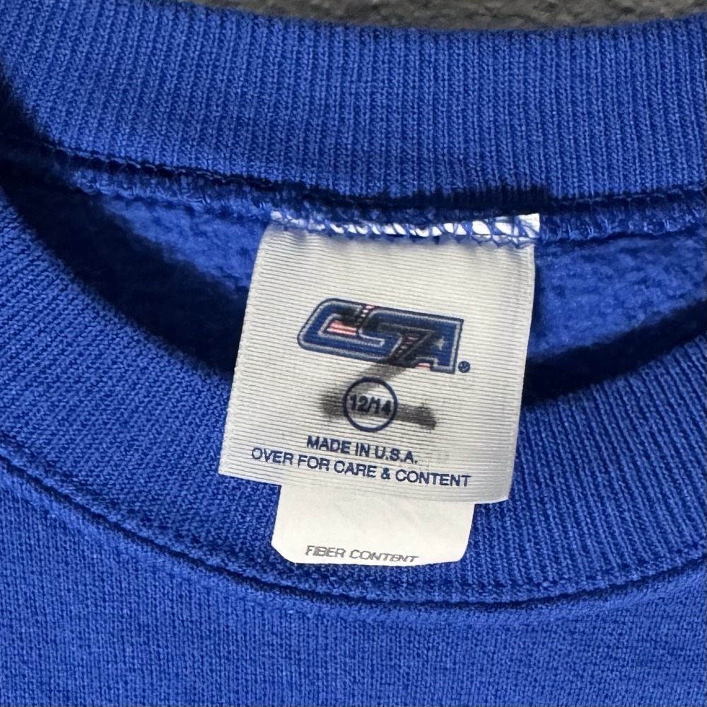 Orlando Magic‎ Youth Sweatshirt Blue Vintage Size 12/14 - Picture 3 of 5